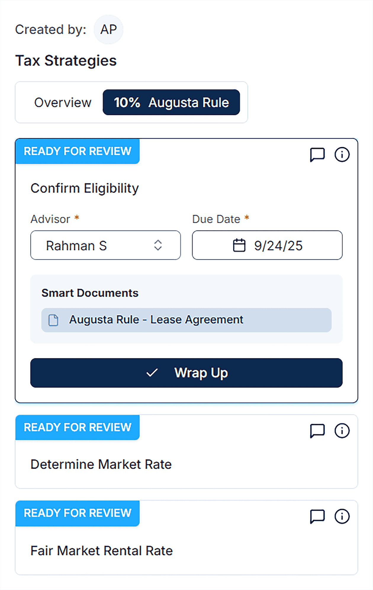 Hero section floating image